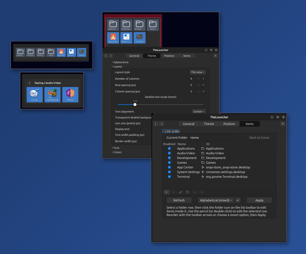 TheLauncher screenshot